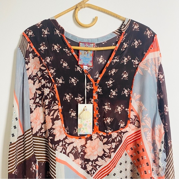 Johnny Was blouse NWT - Picture 5 of 6